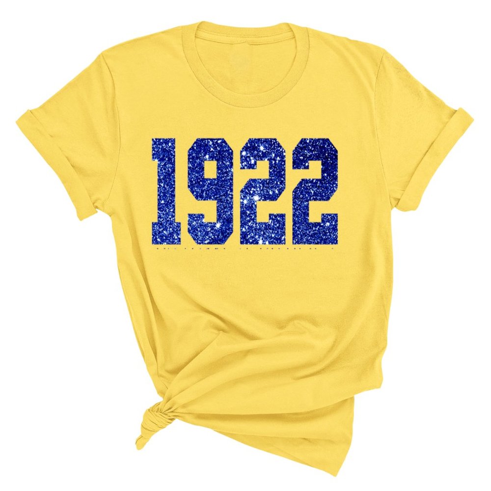 Sigma gamma rho tshirt/ 1922 glitter  tshirt